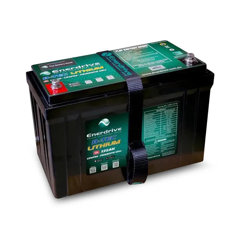 Enerdrive EPL-125BT-12V B-TEC 125A/12V LiFePO4 Battery Gen2