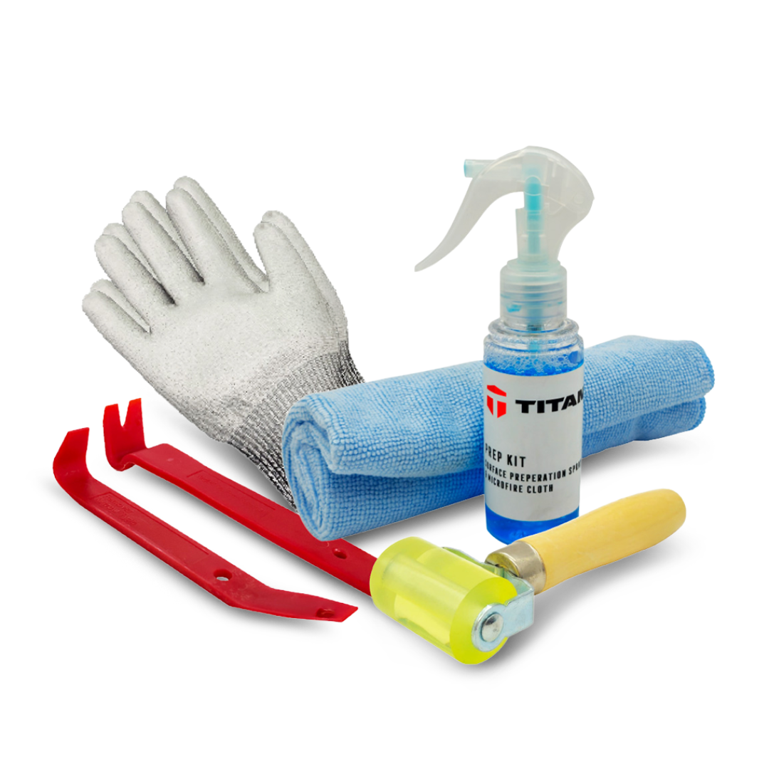 TITAN INSTALLATION ESSENTIALS KIT | Premium Tools & Supplies for Fast, Easy, Professional Installation