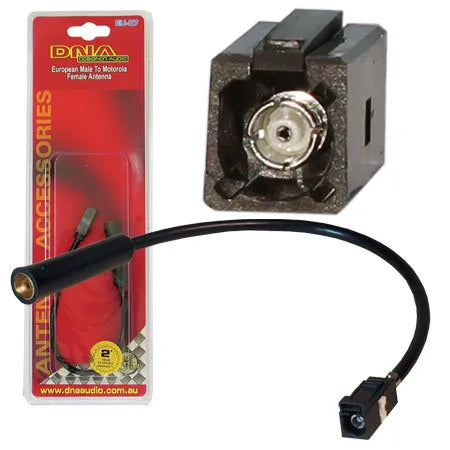 DNA EU-07 European Male To Motorola Female Antenna Adaptor