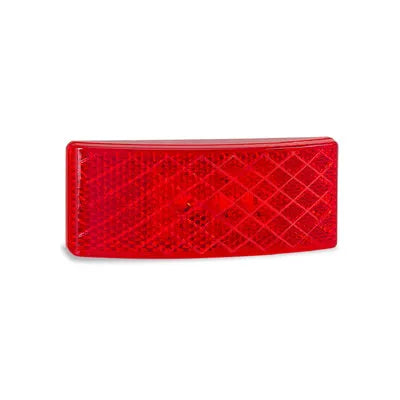 LED Autolamps EU38RMHDB Red 3 LED Side Marker w/ Reflector