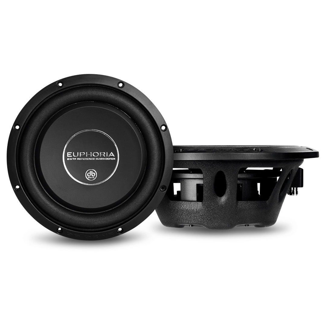 DB Drive EW7 10F 10" Slimline Subwoofer - DB Drive High-Performance Shallow Mount Subwoofe