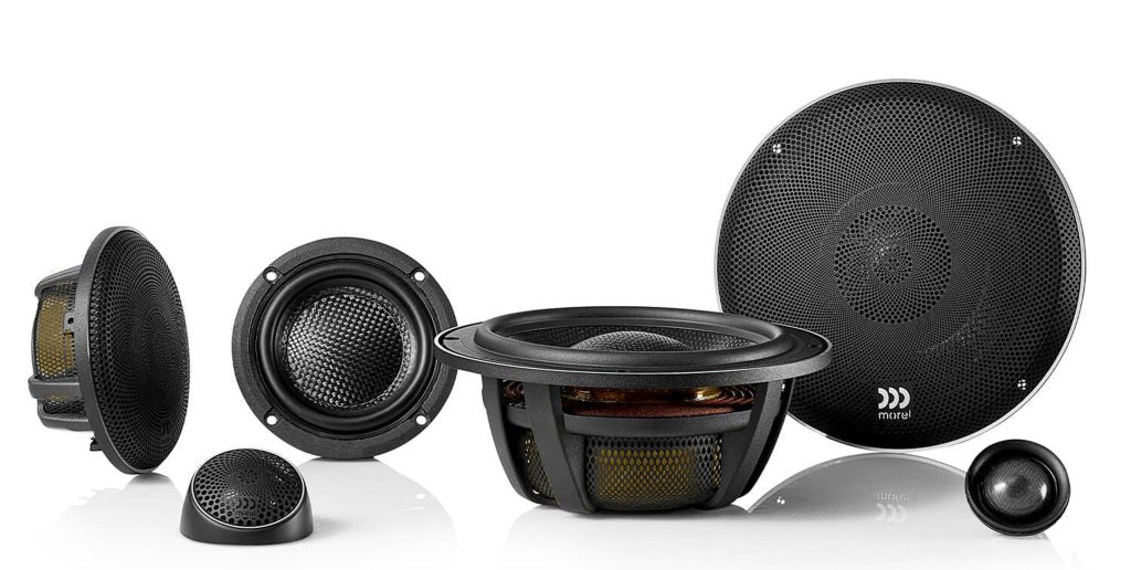 Morel ELATE CARBON 63-A 3-Way 6.5" Split system - Active. Elate Carbon