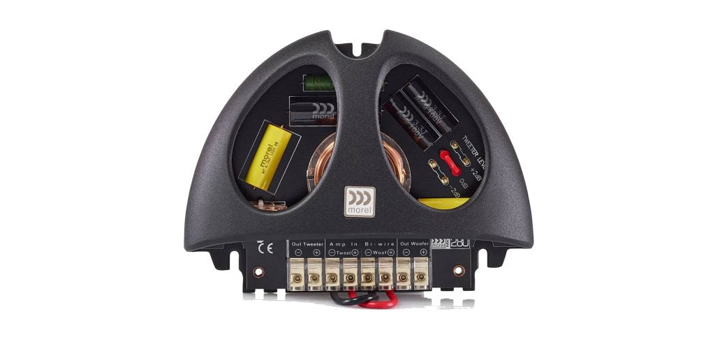 Morel ELATE MXT280C 2-Way tweeter adjust.  2.5 kHz HP/LP