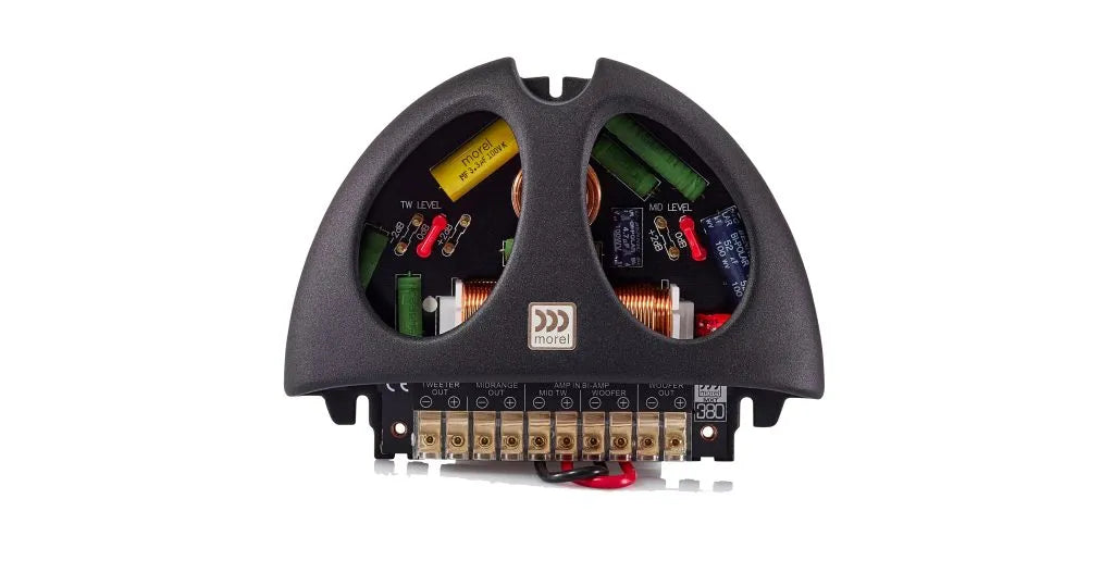 Morel ELATE MXT380C 3-Way Tw & Mid adjust. 450 Hz  2.5 kHz HP/BP/LP