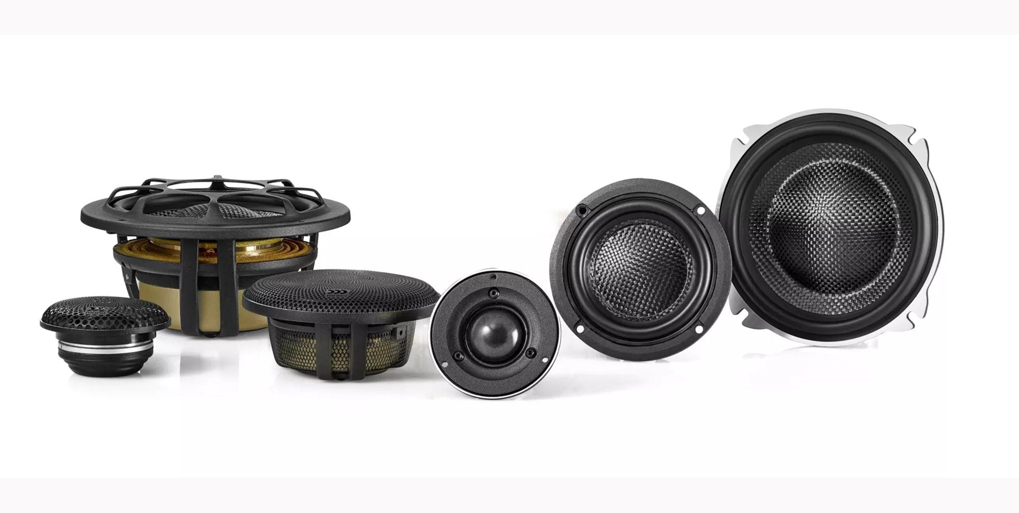 Morel ELATE CARBON PRO 53-A | 3-Way 5.25" Split system - Active.