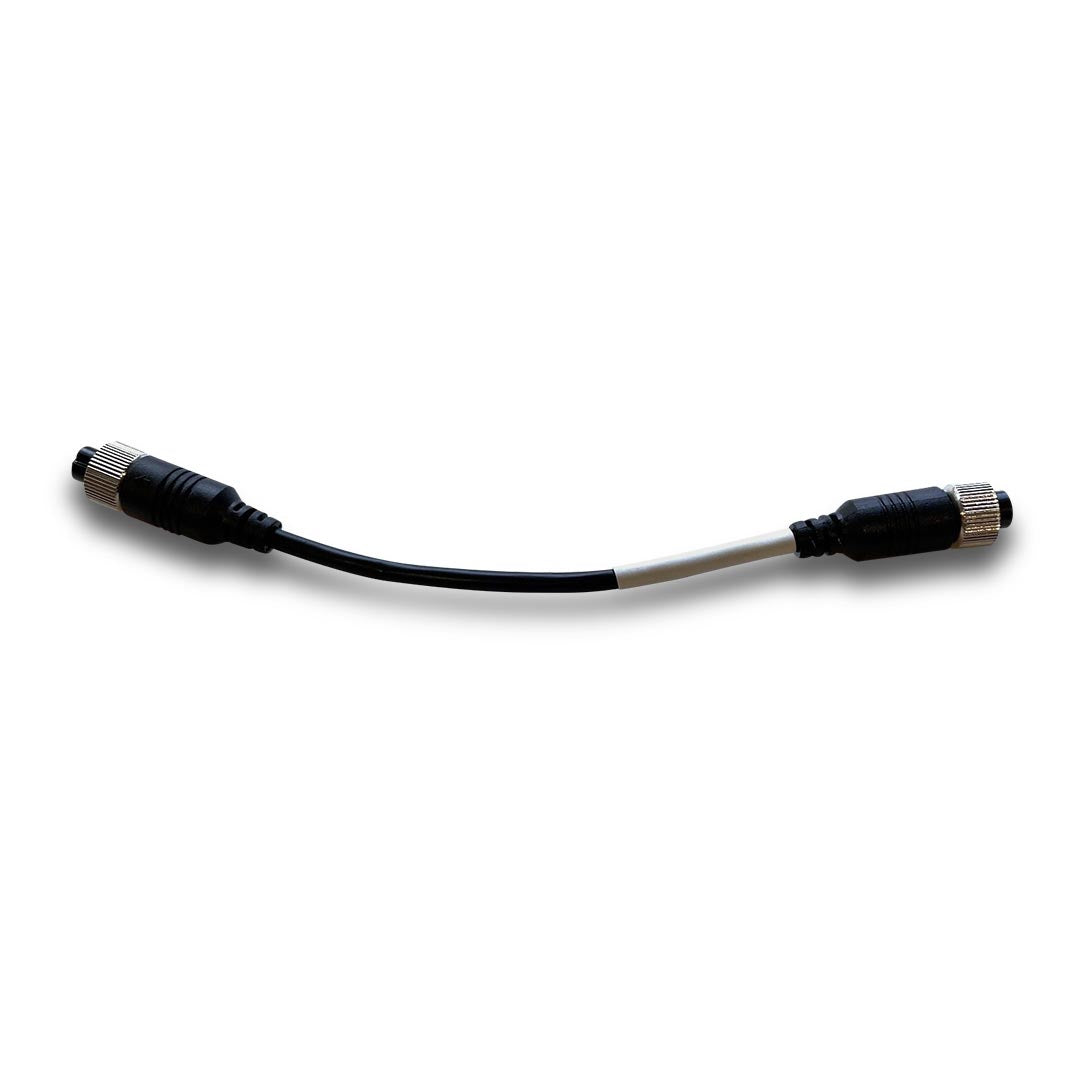 MONGOOSE F2F10CM 4-Pin Heavy Duty Camera Cable Adapter - Male to Male Connector