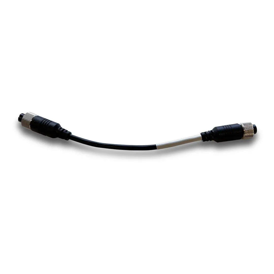 MONGOOSE F2F10CM 4-Pin Heavy Duty Camera Cable Adapter - Male to Male Connector