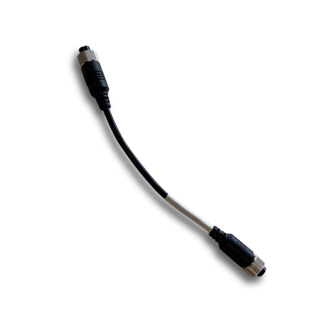 MONGOOSE F2F10CM 4-Pin Heavy Duty Camera Cable Adapter - Male to Male Connector
