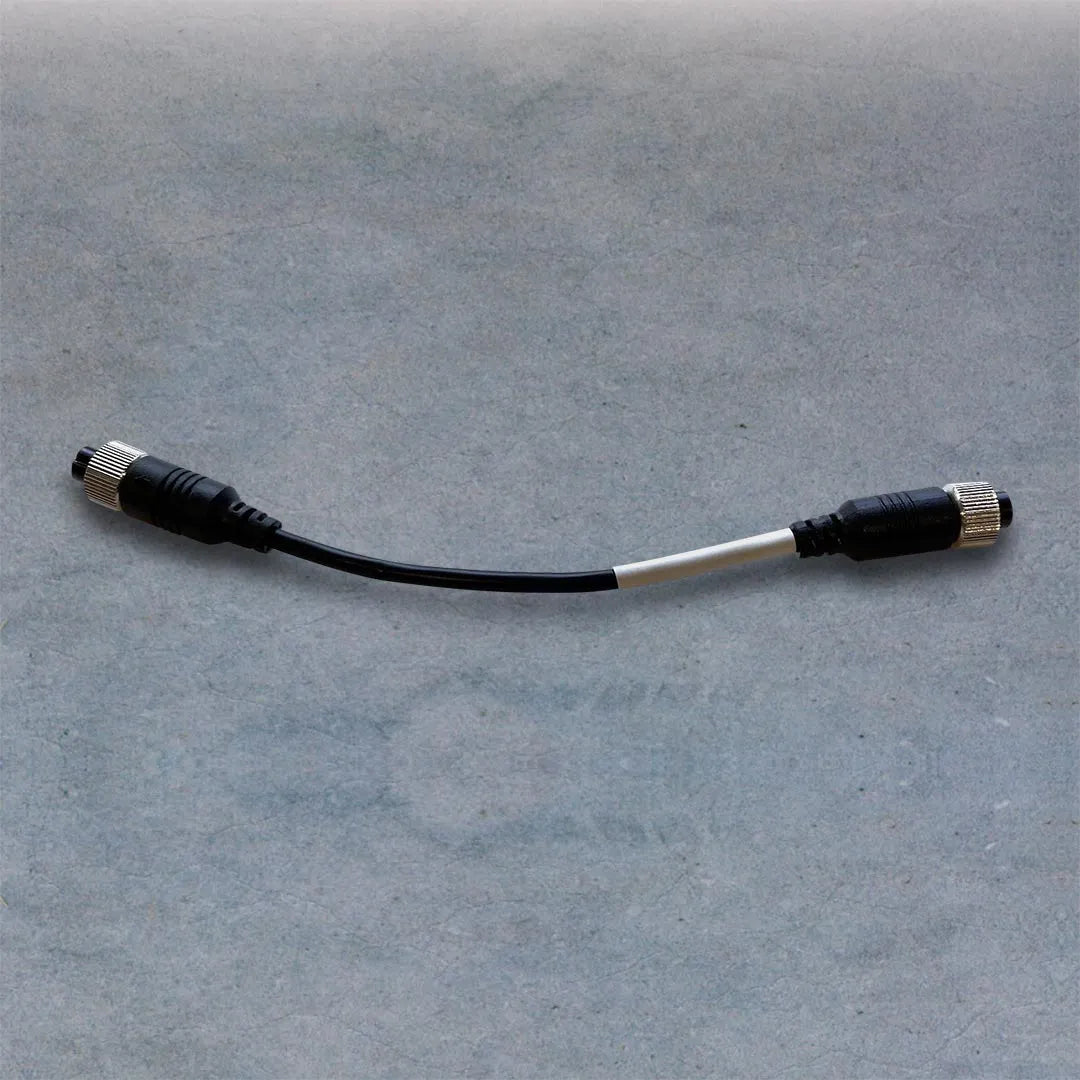 MONGOOSE F2F10CM 4-Pin Heavy Duty Camera Cable Adapter - Male to Male Connector