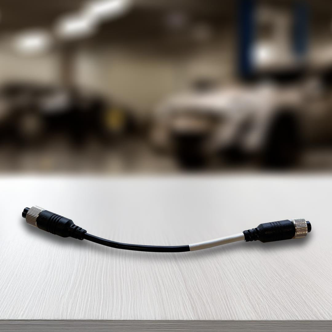 MONGOOSE F2F10CM 4-Pin Heavy Duty Camera Cable Adapter - Male to Male Connector