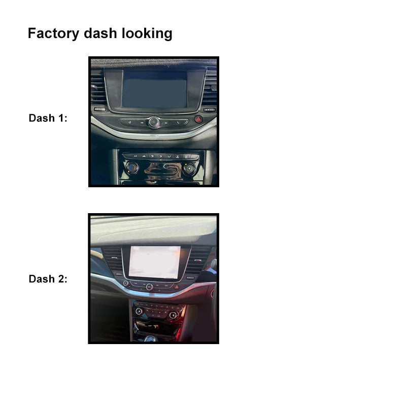 CAC F9GM4 9 Inch Fascia Dash Plate Panel for Holden Astra 2016-2020 BK