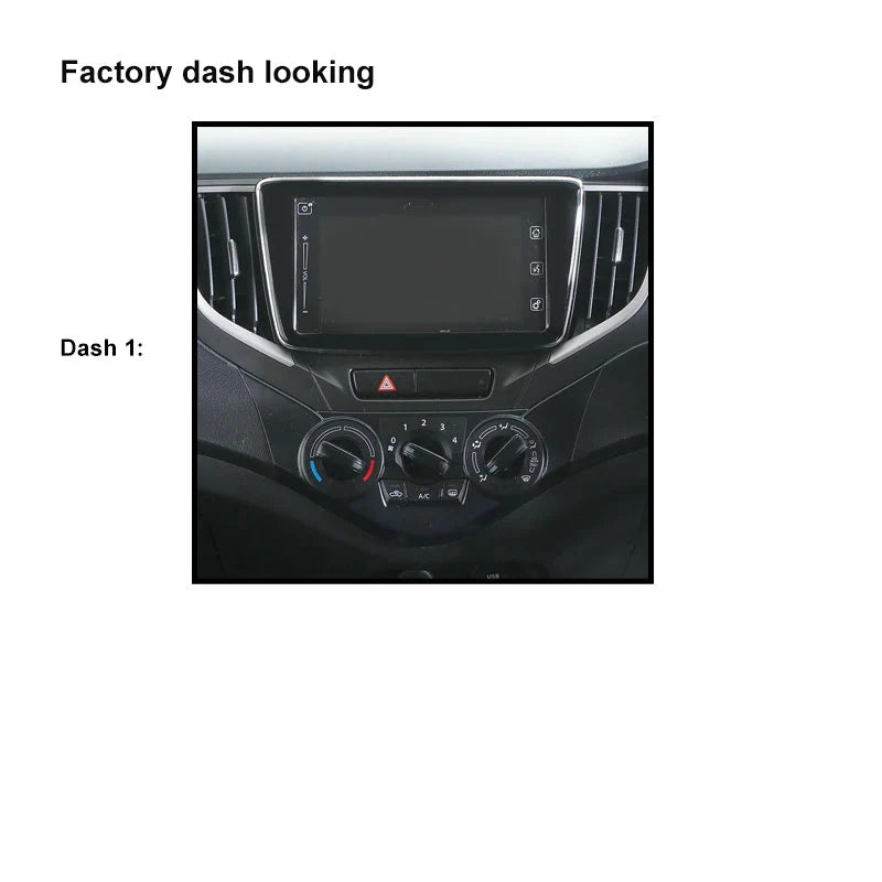 CAC F9SZ3K 9 Inch Fascia Kit Compatible with Suzuki Baleno 2016-2022