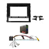 CAC F9TY55K1 - 9 Inch Fascia Kit with Harness for Toyota Landcruiser 2016-2021 200 Series