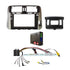 CAC F9TY56K2 - 9 Inch Fascia Kit with Harness for Toyota Prado 2009-2013 Dash 3 Standard