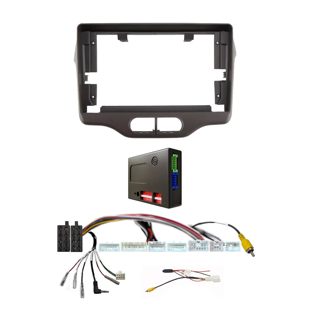 CAC F9TY68K1 - 9 Inch Fascia Kit with Harness for Toyota Spade 2012+