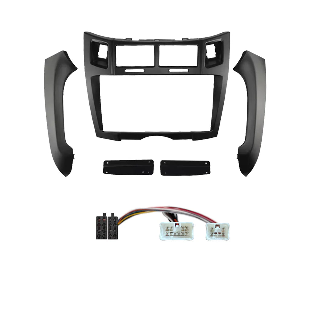 CAC F9TY73K1 - 9 Inch Fascia Kit with Harness for Toyota Yaris 2005-2011 Dash 1 No SWC