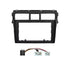 CAC F9TY74K1 - 9 Inch Fascia Kit with Harness for Toyota Yaris 2005-2011 Dash 2 Dash 3 No SWC