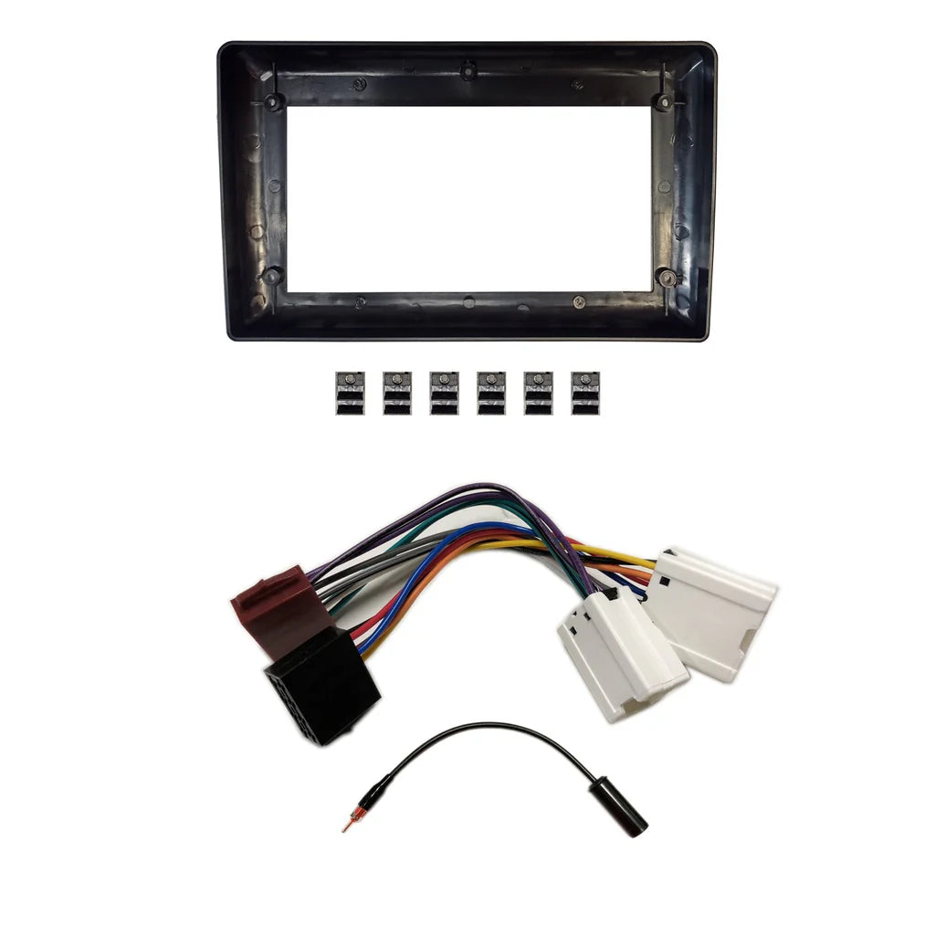 CAC F9UVK3 - 9 Inch Fascia Kit with Harness for Nissan Maxima Navara Pathfinder