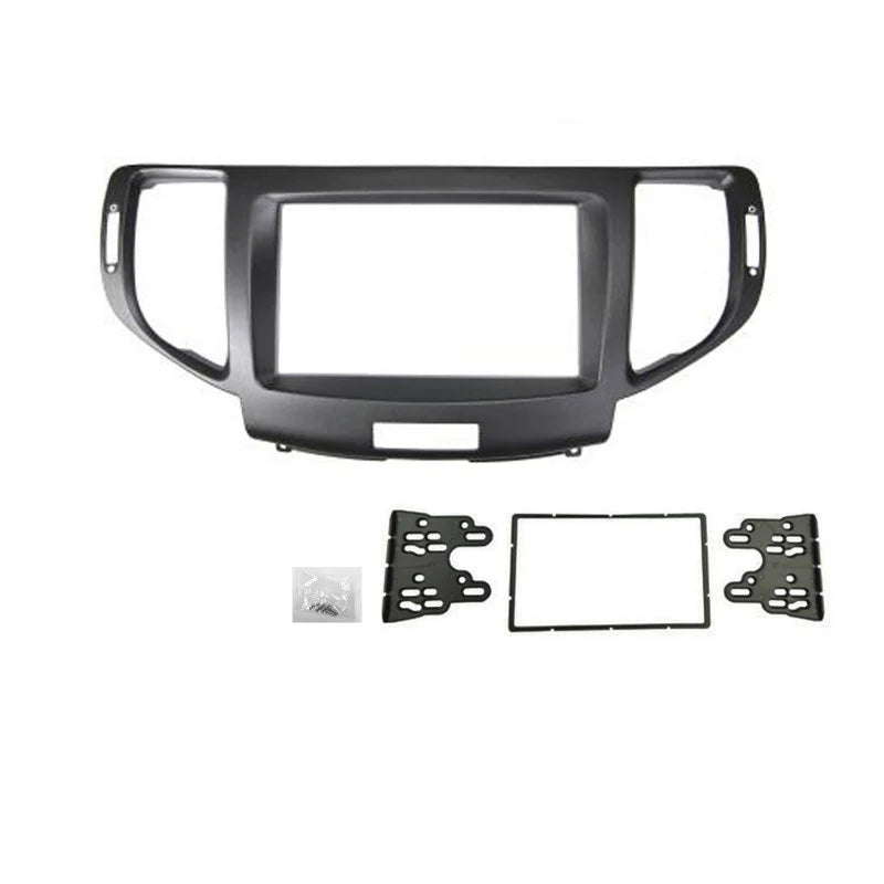 CAC FAHONDAACCORDEURO2008ON7 (F7HD2) Facia Kit Compatible with Honda Accord Euro 2008+ Double DIN Fascia Panel Dash Plate - Black