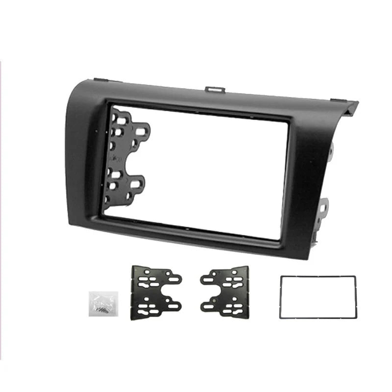 CAC FAMAZDA3200420097 (F7MA3) Facia Kit Compatible with Mazda 3 Axela BK 2004-2009 Double DIN Fascia Panel Dash Plate - Black