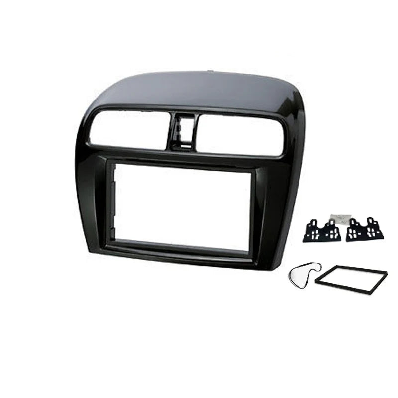 CAC FAMITSUBISHIMIRAGE2012ON7 (F7MT6) Double DIN Fascia Kit for Mitsubishi Mirage 2012 Onwards