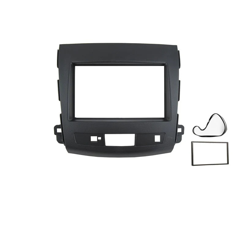 CAC FAMITSUBISHIOUTLANDER200720127 Double DIN Fascia Kit for Mitsubishi Outlander/Peugeot 4007 2007-2012