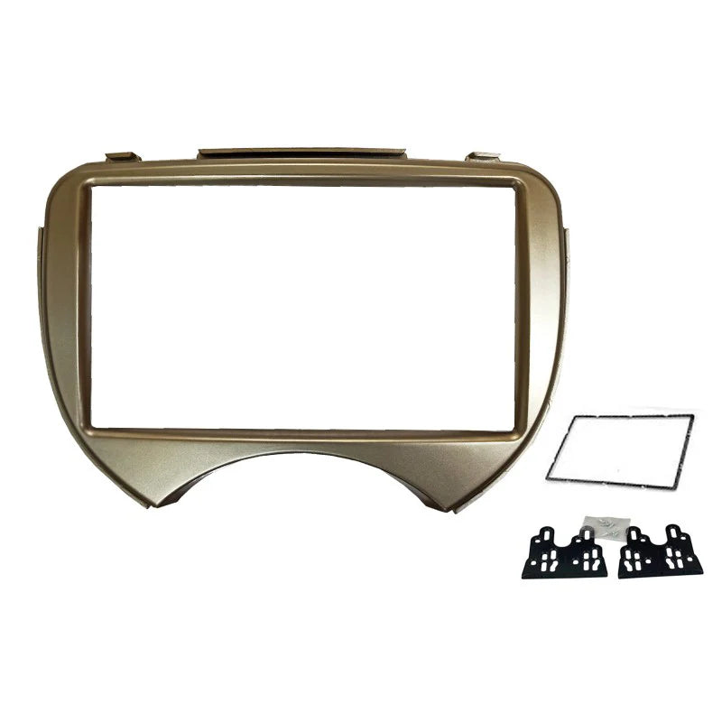CAC FANISSANMICRA201120147 (F7NS4) Double DIN Fascia Kit for Nissan Micra 2011-2014