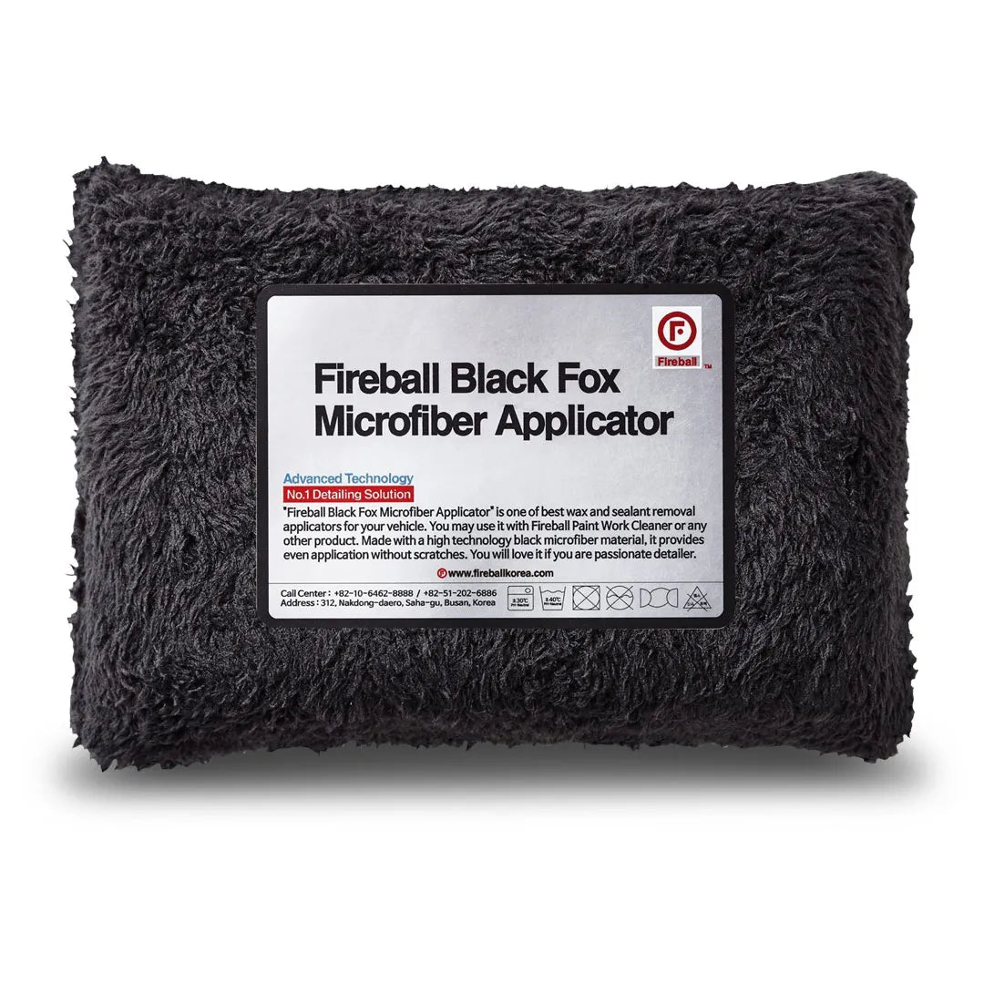 Fireball FB-BFMA | MICROFIBER APPLICATOR - BLACK