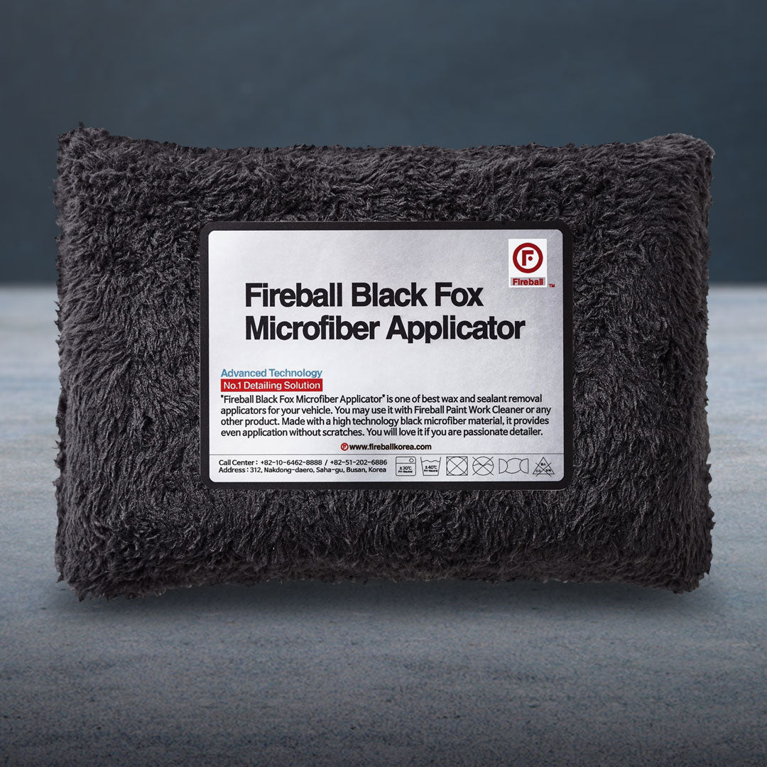 Fireball FB-BFMA | MICROFIBER APPLICATOR - BLACK
