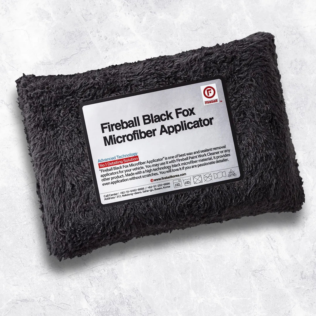 Fireball FB-BFMA | MICROFIBER APPLICATOR - BLACK