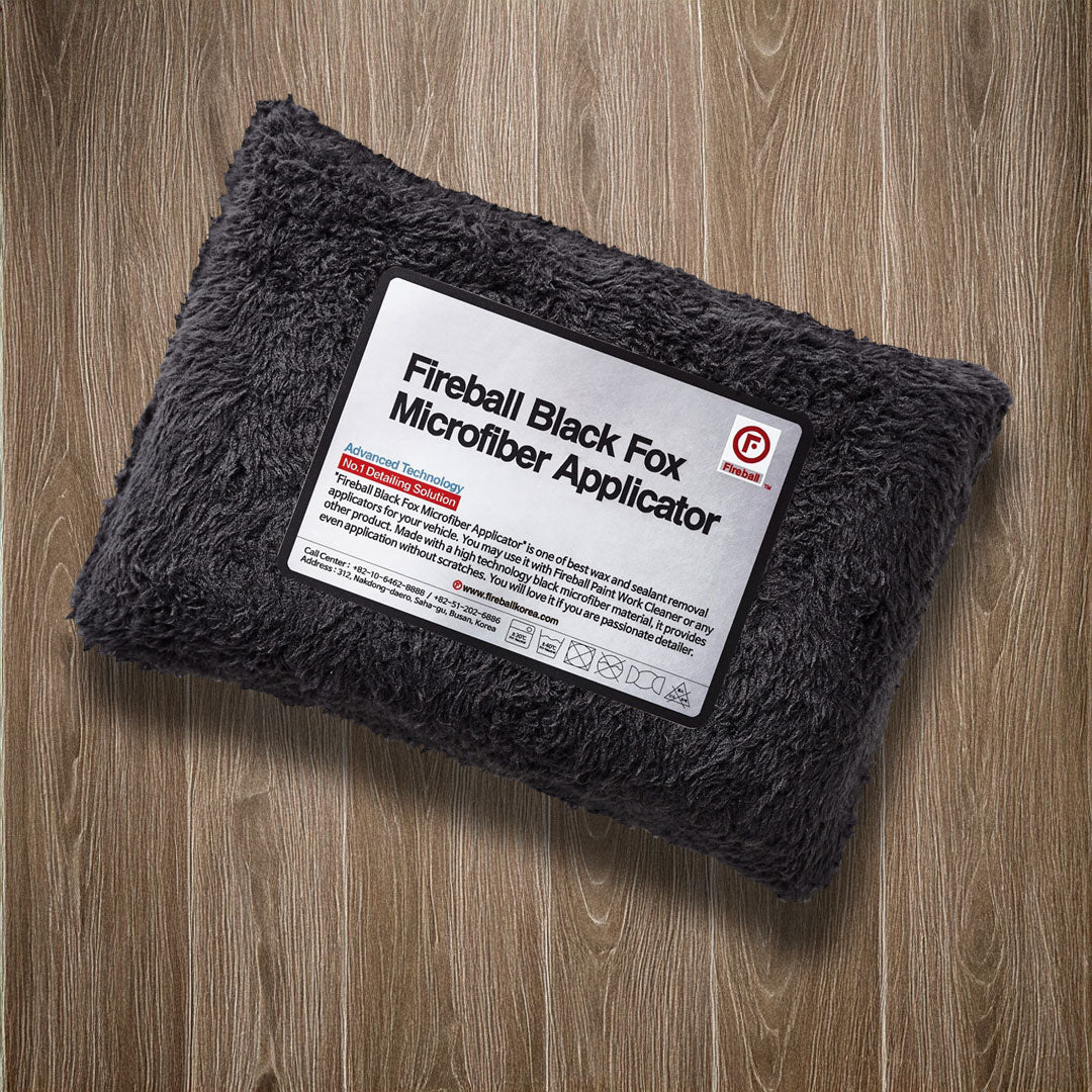 Fireball FB-BFMA | MICROFIBER APPLICATOR - BLACK