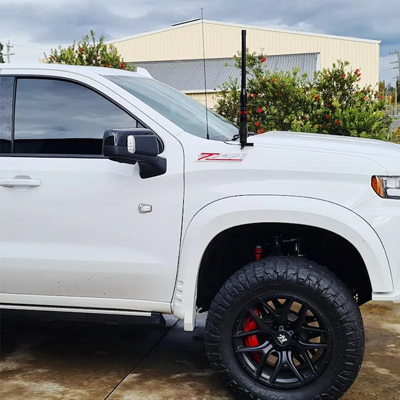 GMF4x4 FB-020D (020D-FB) Fender Guard UHF Bracket To Suit Chev Silverado 1500 2019+ - Driver Side