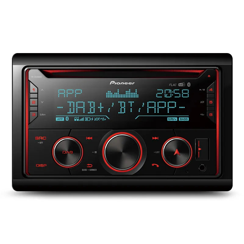 Pioneer FH-S820DAB CD Receiver with Bluetooth/DAB+ Radio/Smartphone Connectivity