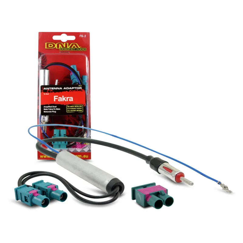 DNA FK-2 Dual Male Fakra Plug To Standard Motorola Antenna Plug