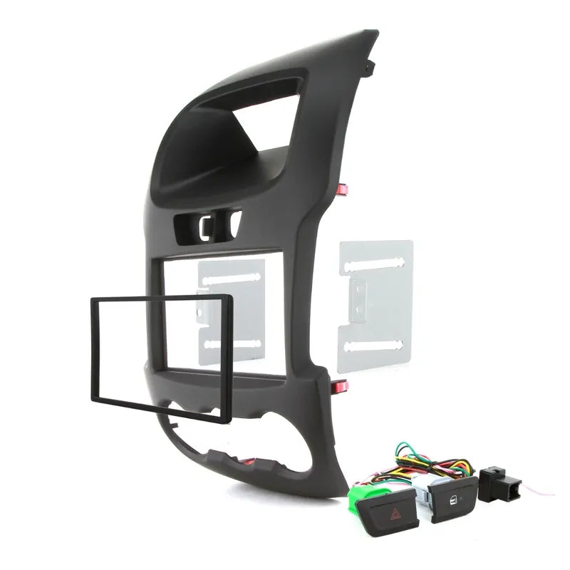 DNA Audio FM-K5008B Fascia Panel To Suit Ford Ranger - Black - Professional Head Unit Upgrade