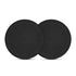 Fusion FM-F77RB 7.7" 200W Black Round Grille Flush Mount Marine Speakers