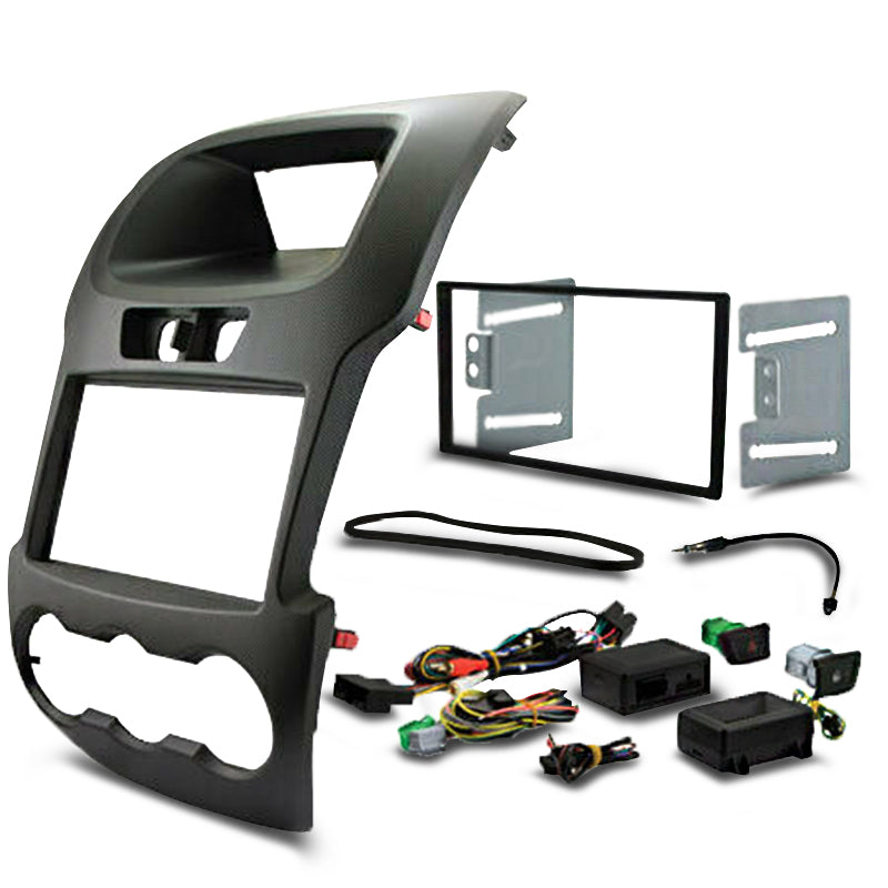 DNA FM-K5008GK Double DIN Fascia Panel & SWC To Suit Ford Ranger