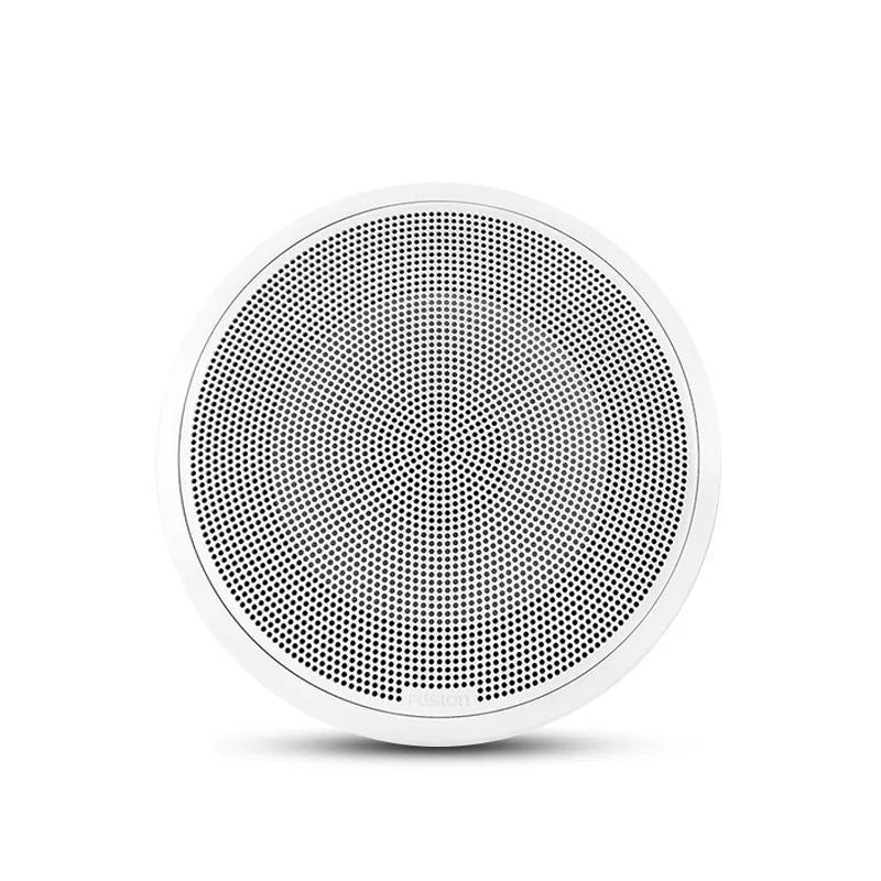 Fusion FM-S10RW 10" 400W White Round Grille Flush Mount Marine Subwoofer