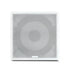 Fusion FM-S10SW 10" 400W White Square Grille Flush Mount Marine Subwoofer