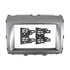Aerpro FP6406 Double DIN Gunmetal Silver Facia Kit Suit Mazda MPV 2006 -