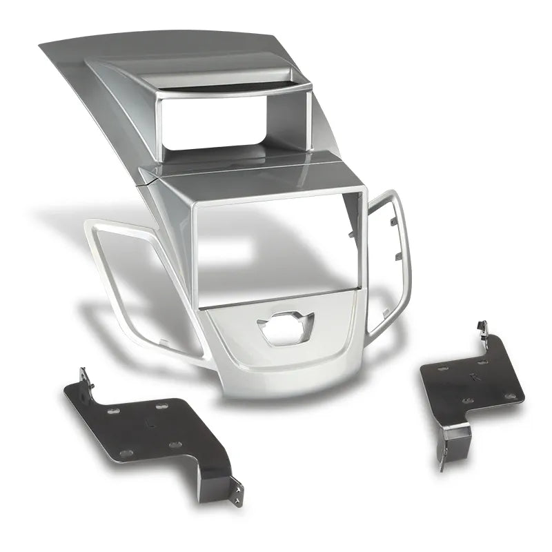 Aerpro FP8040S Double DIN Silver Facia Kit Suit Ford Fiesta 2008 - 2018