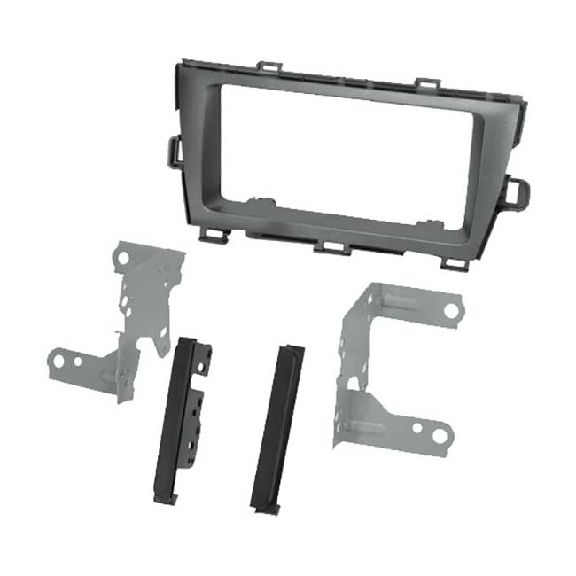 Aerpro FP8068 2-DIN Facia Kit Suit Toyota Prius 2009-On Silver