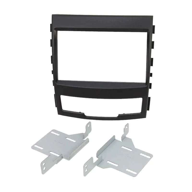 Aerpro FP8073 Double DIN Charcoal Facia Kit Suit Ssangyong Korando 2010 - 2013