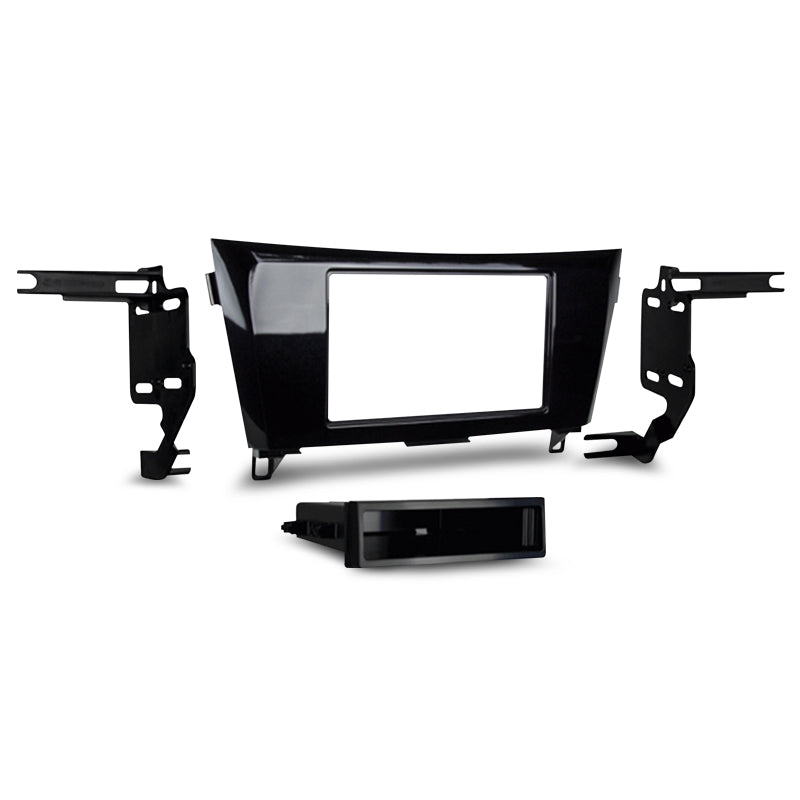 Aerpro FP8076 Single/Double DIN Gloss Black Facia Kit Suit Nissan Various Models