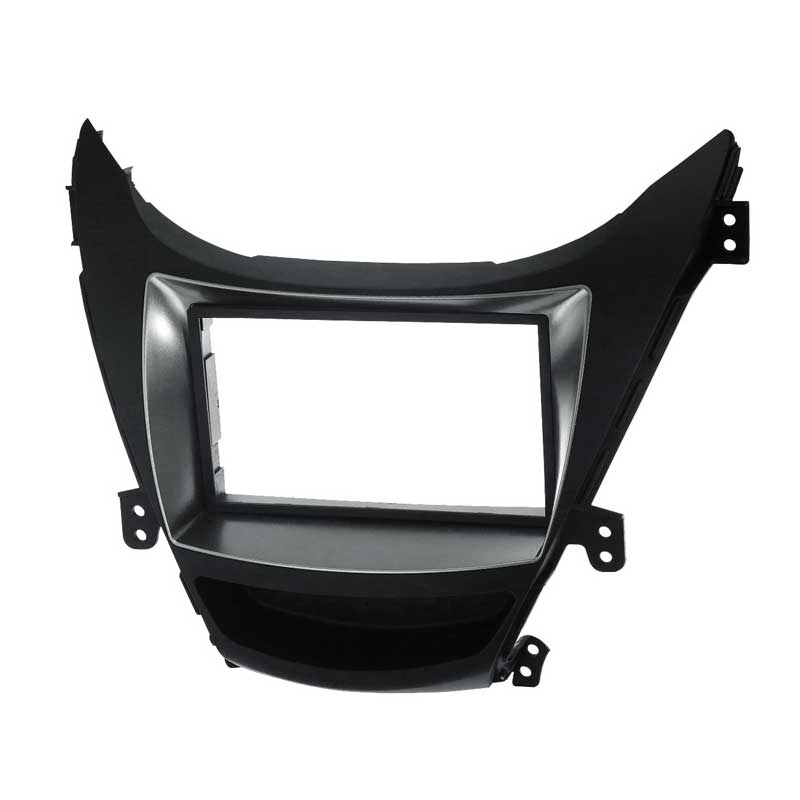 Aerpro FP8082 2-DIN Facia Kit Suit Hyundai Elantra 2011-13 Black/Silver