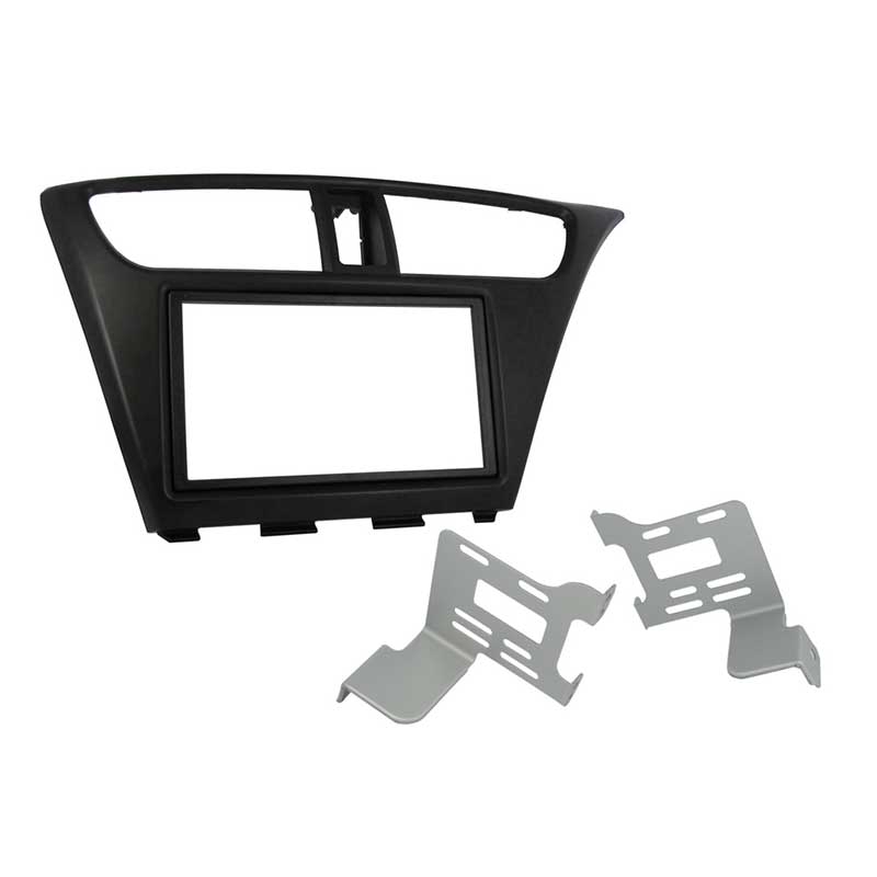 Aerpro FP8106 Double DIN Charcoal Facia Kit Suit Honda Civic Hatchback 2012 - 2015