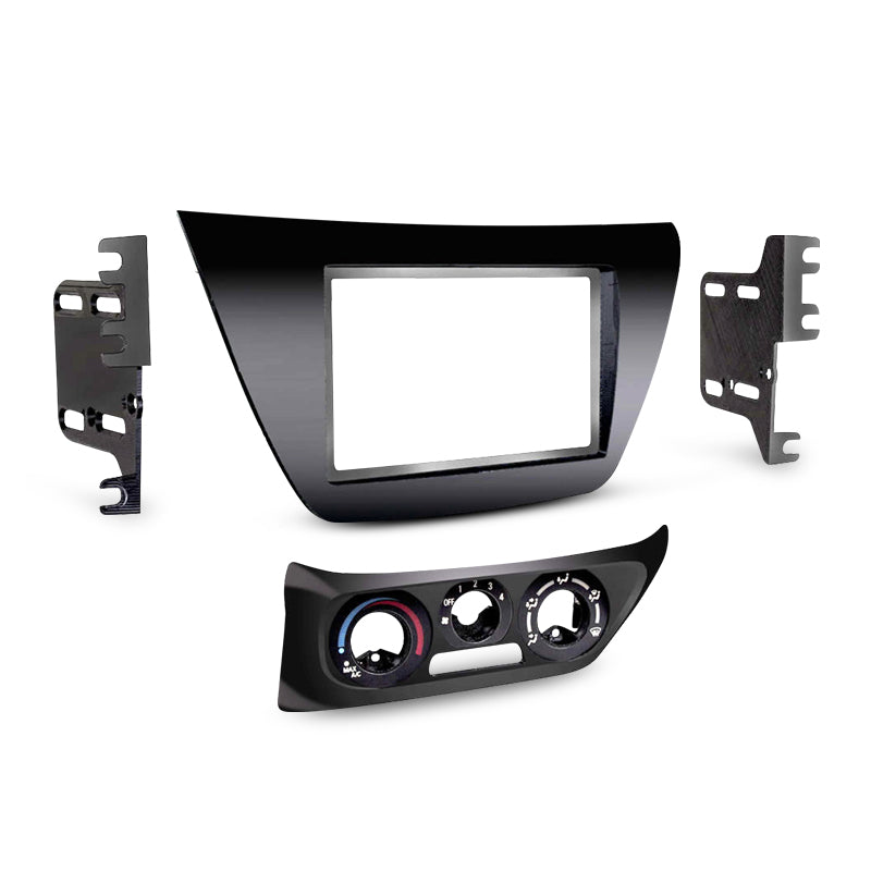 Aerpro FP8117 Double DIN Black Facia Kit Suit Mitsubishi Lancer 2003 - 2007