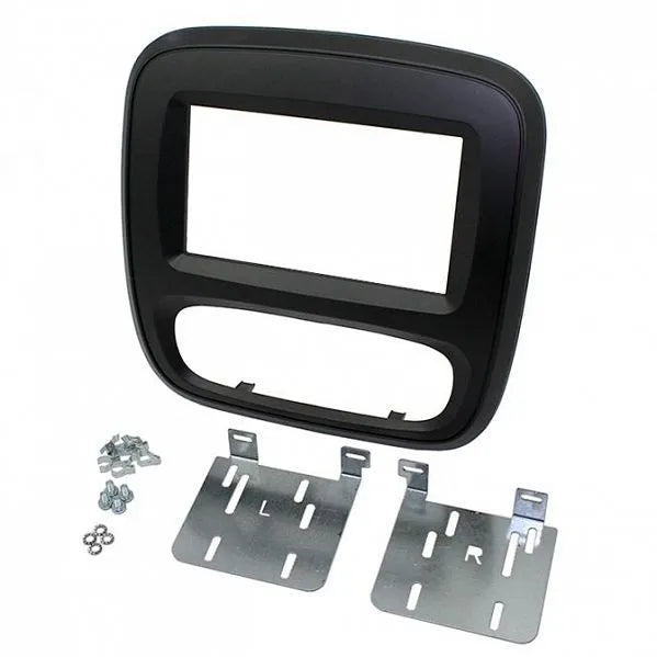 Aerpro FP8132 Double DIN Black Facia Kit Suit Renault Trafic 2014 - X82