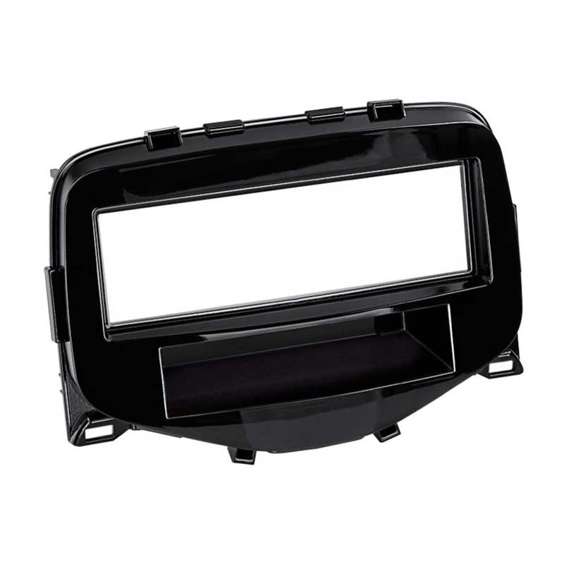 Aerpro FP8134 Single-DIN Facia Kit Suit Peugeot 107/Citroen C1 2005-2014 Gloss Black