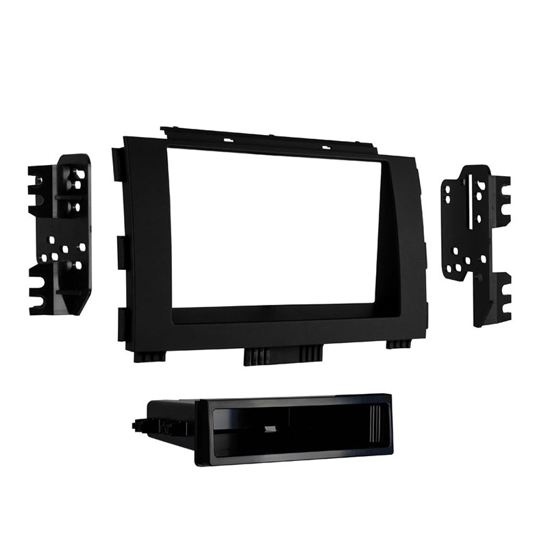 Aerpro FP8182 Single-DIN & 2-DIN Facia Kit Suit Kia Carnival 2015-ON Matte Black